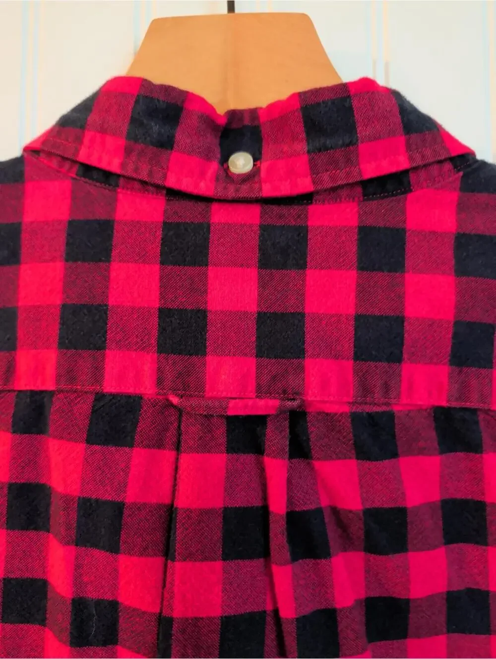 J.Crew 100% Cotton Mens Oxford Button-Down Plaid Shirt Large
